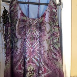 lovely multi layer sleeveless top